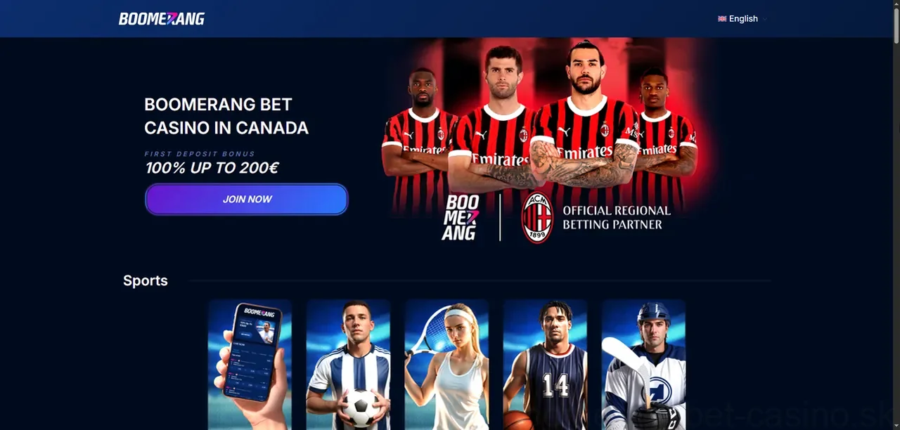 Boomerang Bet Casino - Kompletná Recenzia 2026 Casino